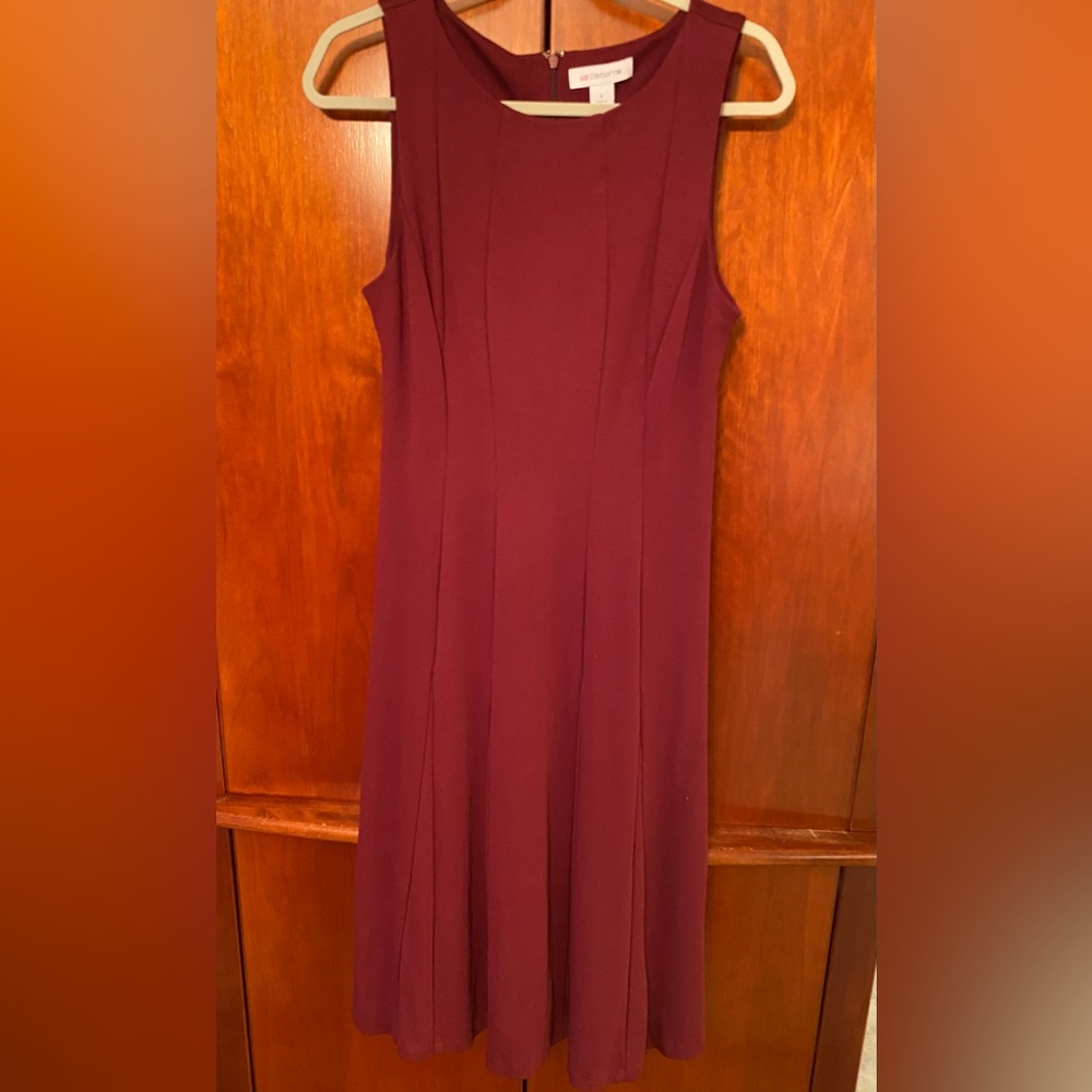 Liz Claiborne Deep Red Dress. Perfect Holiday Dress!